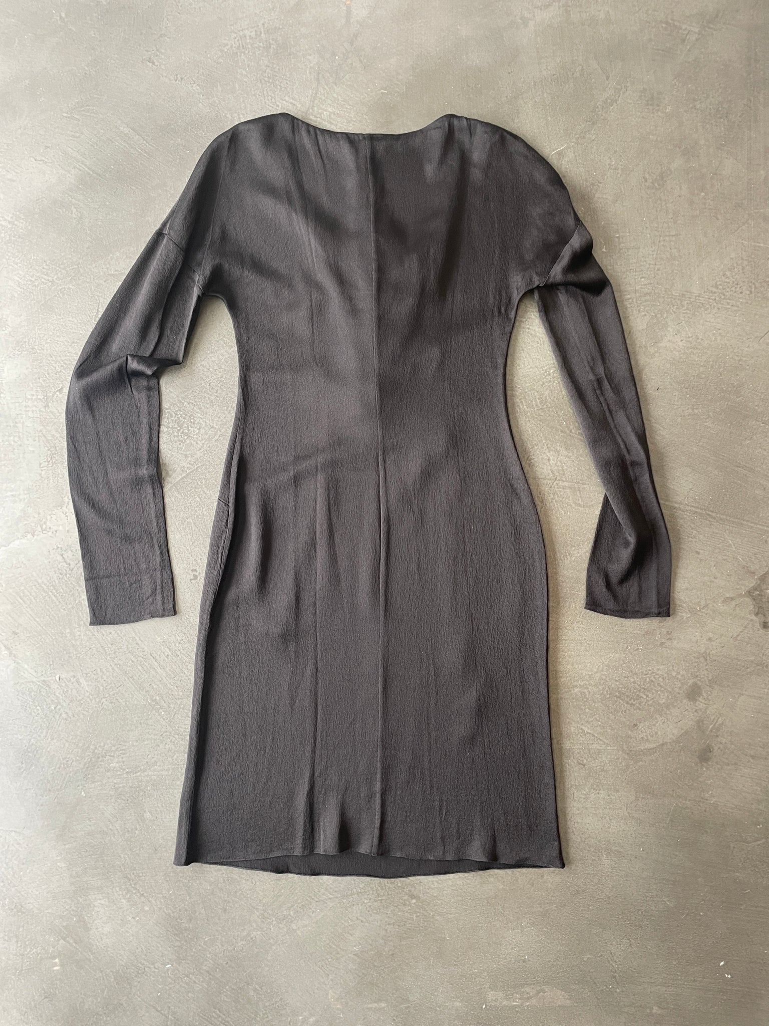 Lace-up Detail Dress