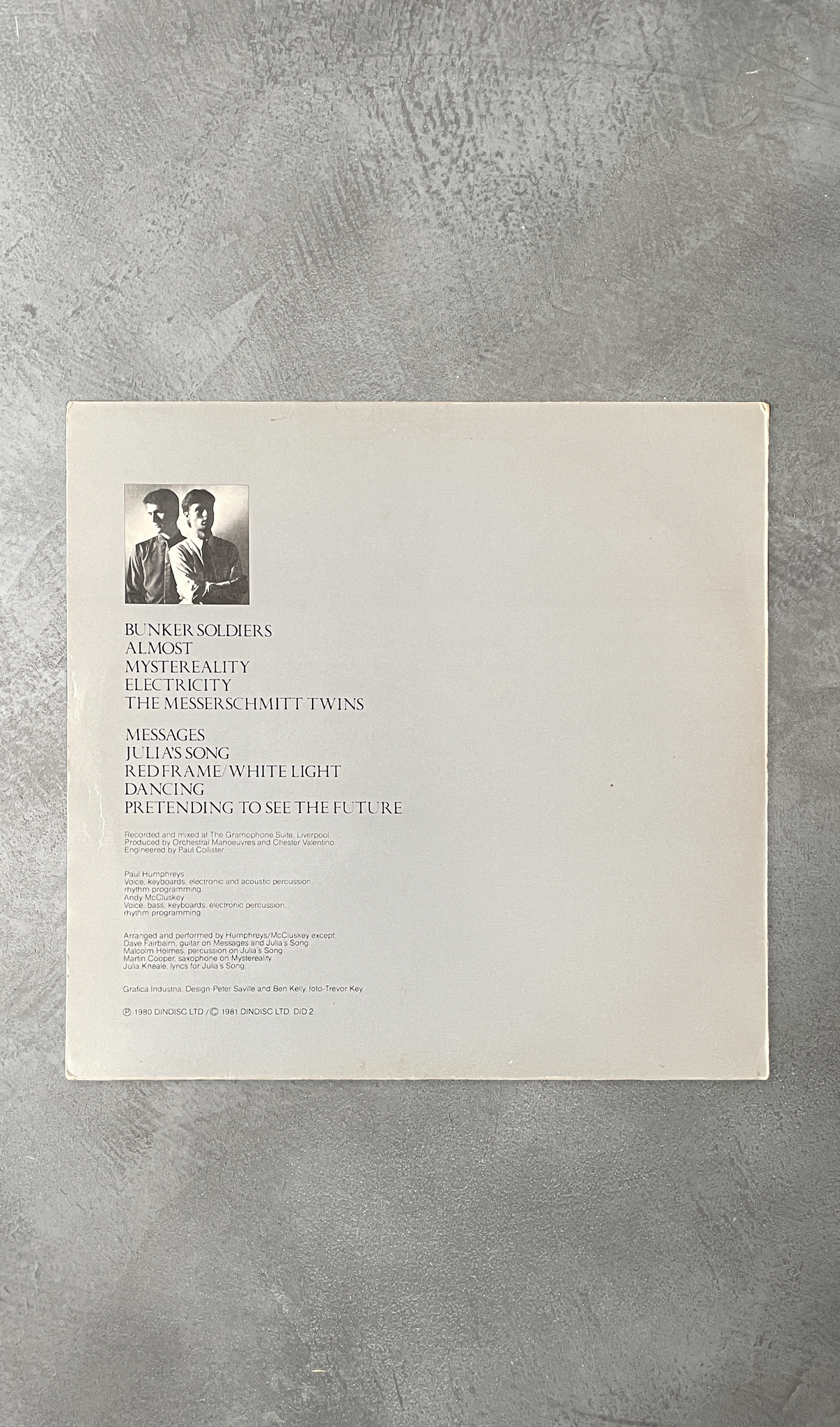 ORCHESTRAL MANOEUVRES IN THE DARK