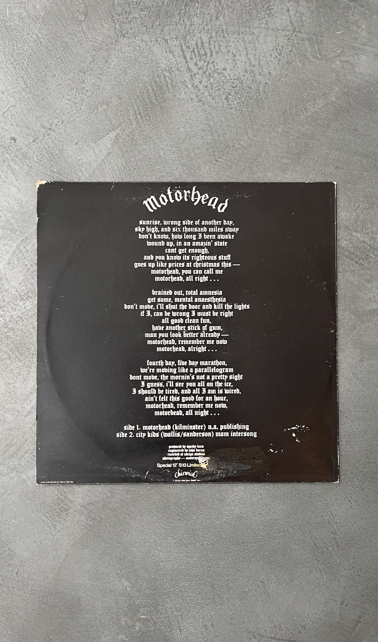 Motorhead / City Kids