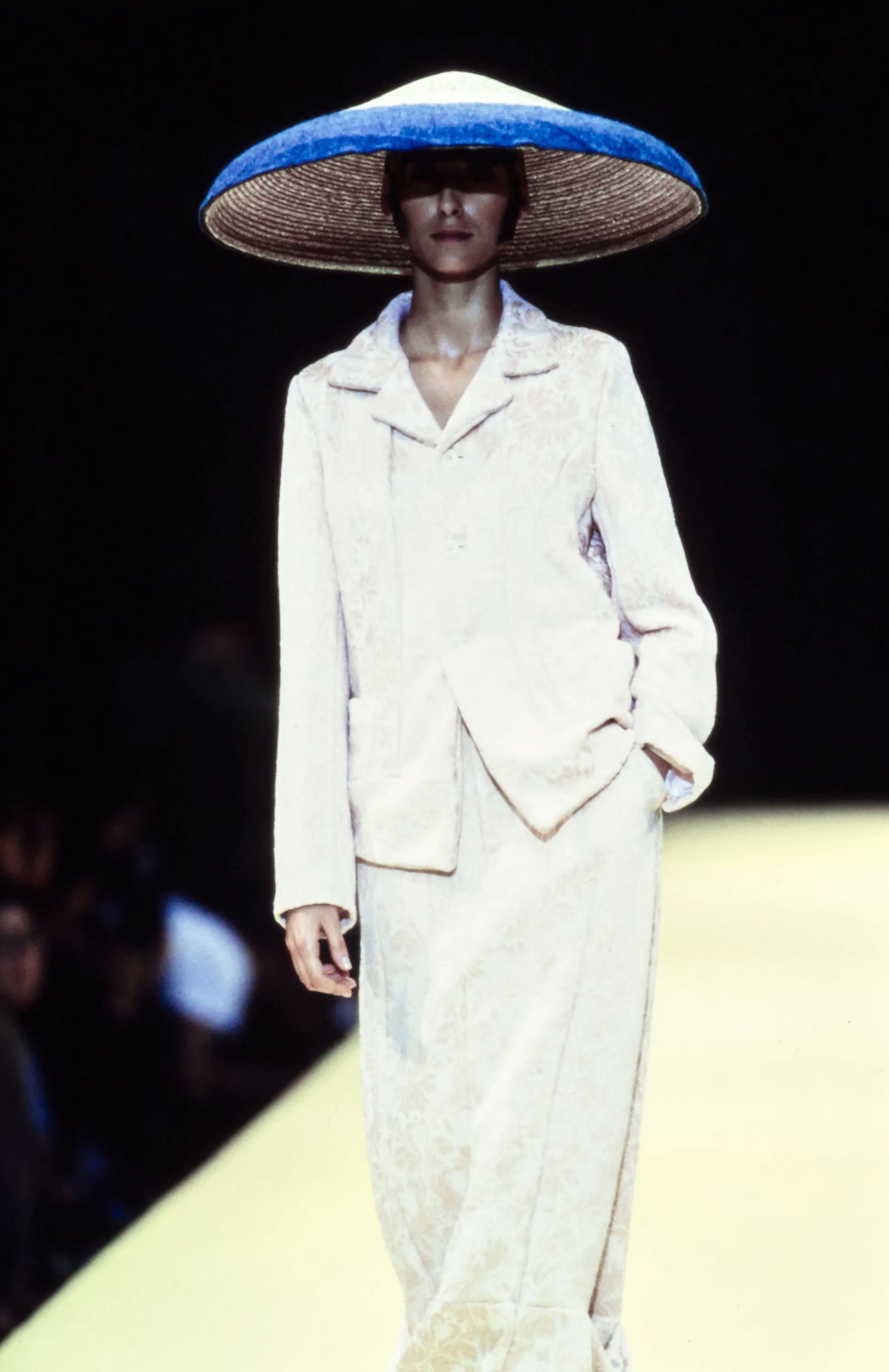 Grey Stripe Wool Blazer