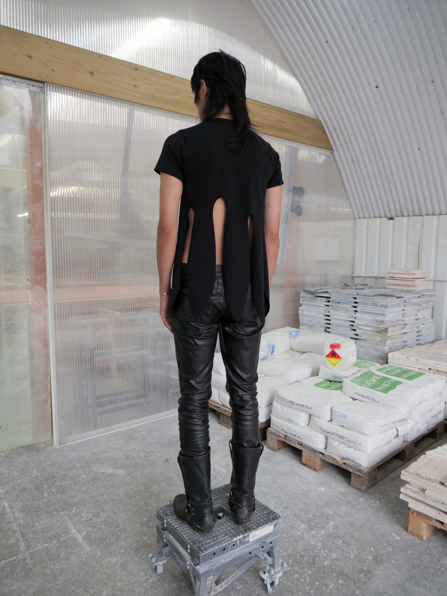 Cut Out Black Top