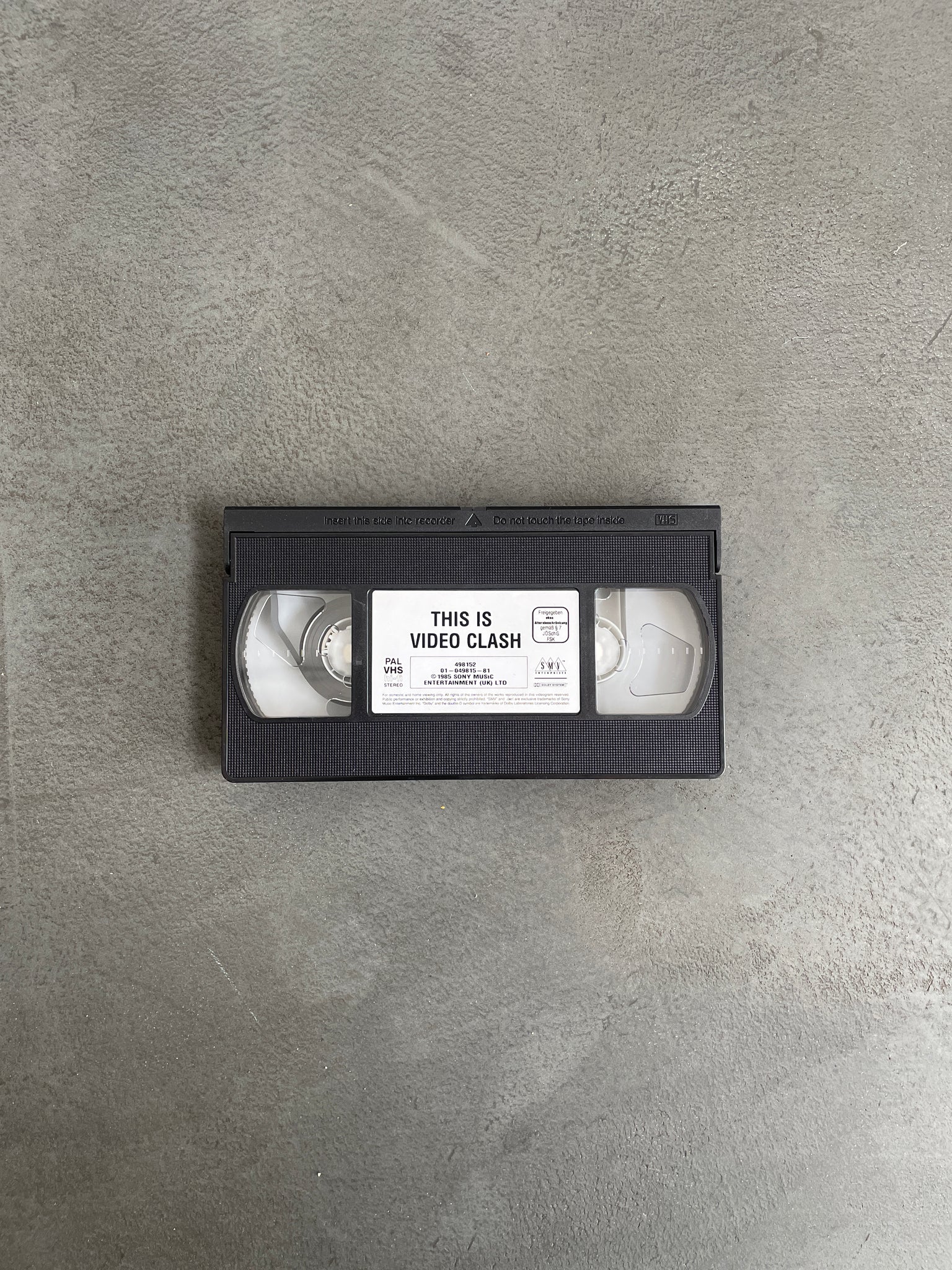 THIS IS VIDEO CLASH VHS