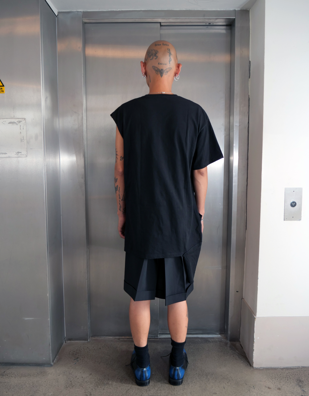 Graphic T-Shirt With Sideways Sleeve